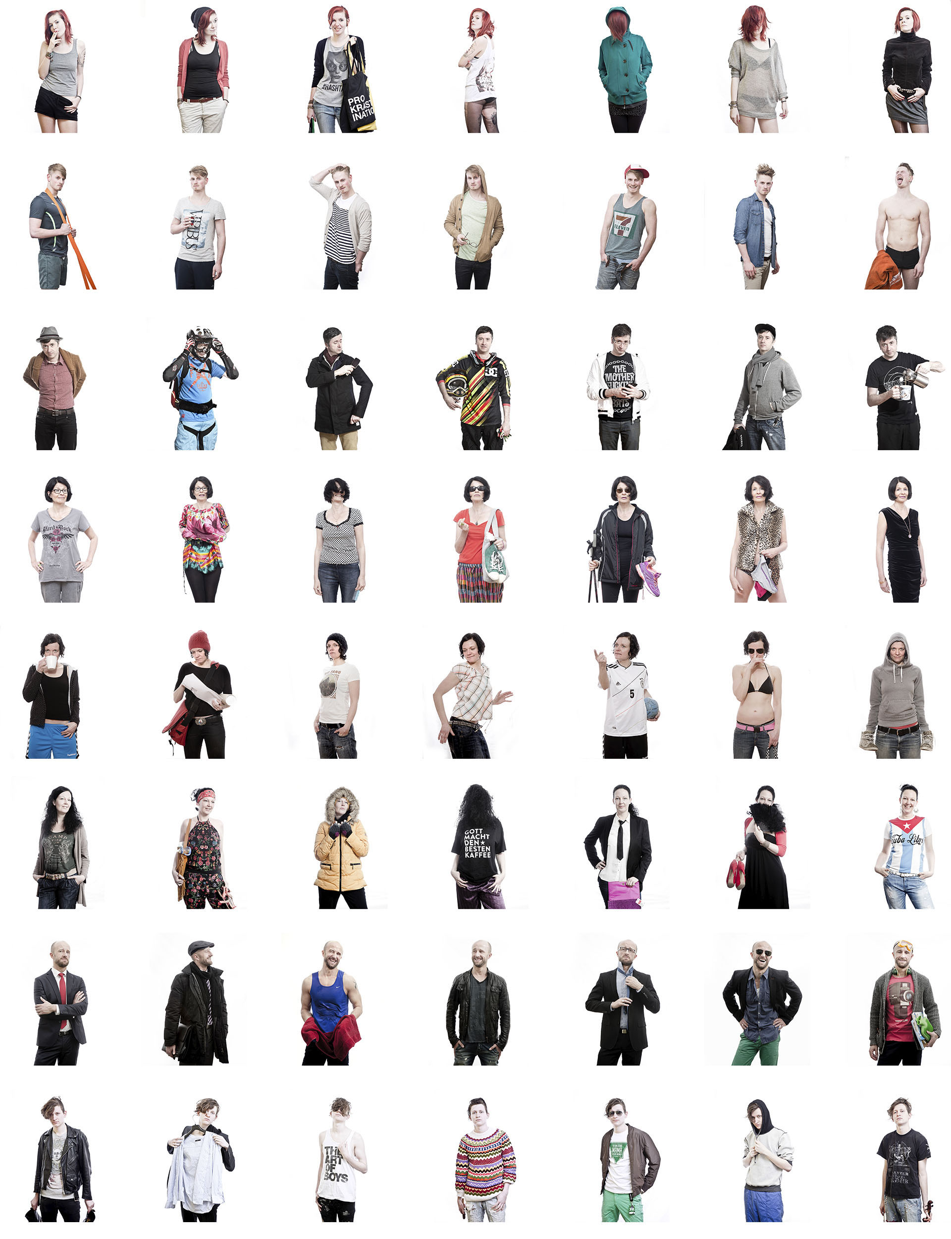 FOTOSERIE „zeigunsdeinenkleiderschrank“